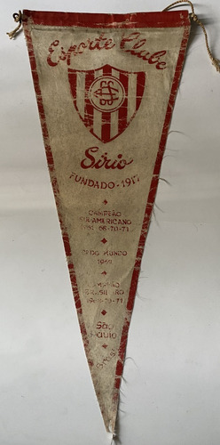 Antiguo Banderín Esporte Clube Sirio Brasil, Tela Bu5