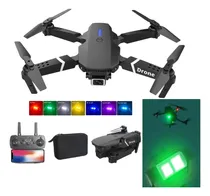 Comprar Drones E88 4k + Luz Led 7 Colores Wifi + Control Remoto