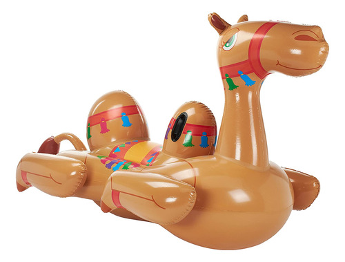 Inflable Flotador Pileta Camello Bestway Grande 221x132 Cm