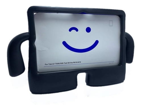 Capa Infantil Para Galaxy Tab S6 Lite P610/p615 - Preta