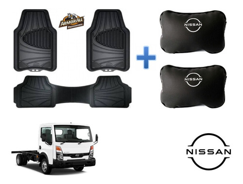Kit Tapetes Armor All + Cojines Nissan Cabstar 2008 A 2021