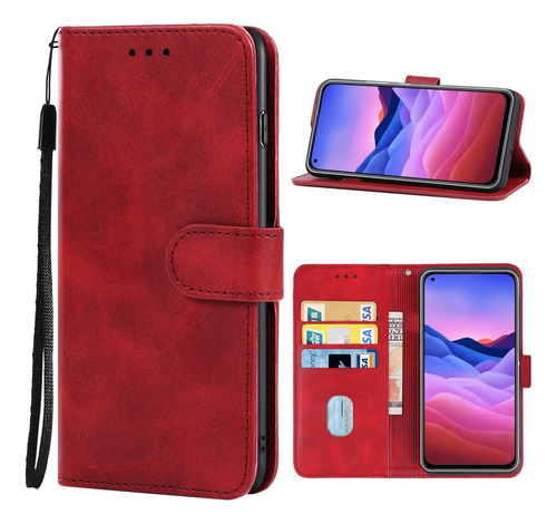 Funda De Cuero Para Teléfono Zte Blade V2020 Vita