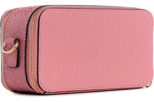 Bolsa Guess Factory Gg831114-mau Acabado de los herrajes Níquel Color Rosa Correa de hombro Rosa Diseño de la tela Lisa