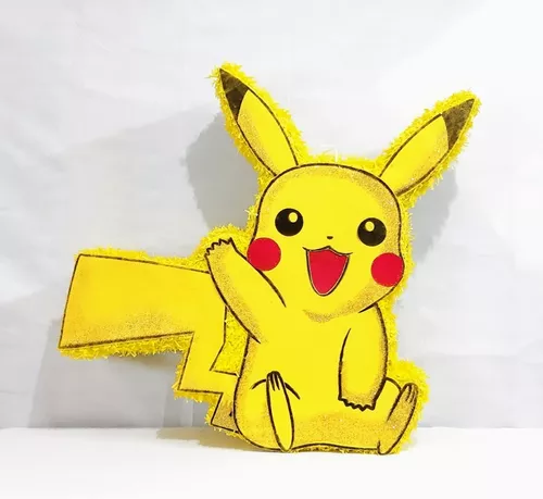 Piñata Pokémon Pikachu 75x60cm Personalizadas | Meses sin intereses