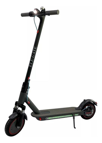 Scooter Patineta Eléctrica Suspensión Pantalla Led 25km/h