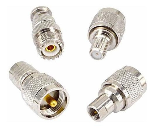 Juego De 20 Tipos De Adaptador Uhf Mini Uhf Uhf Pl259 So239