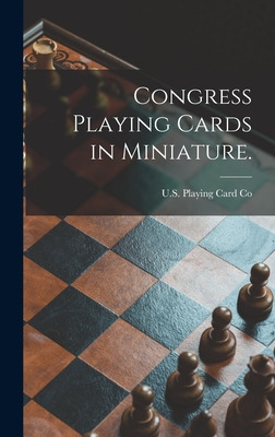 Libro Congress Playing Cards In Miniature. - U. S. Playin...
