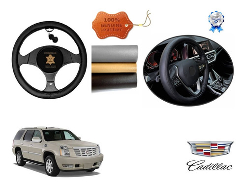 Funda Cubre Volante Piel Cadillac Escalade 2007 A 2013 2014 