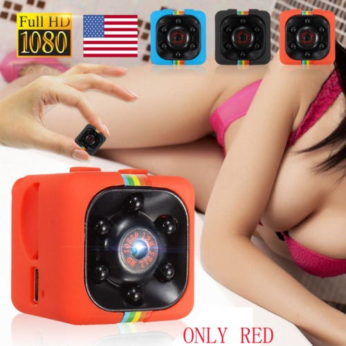 Imagen 1 de 6 de Sq11 Mini Cámara Hd Videocámara Visión Nocturna 1080p Voz Vi