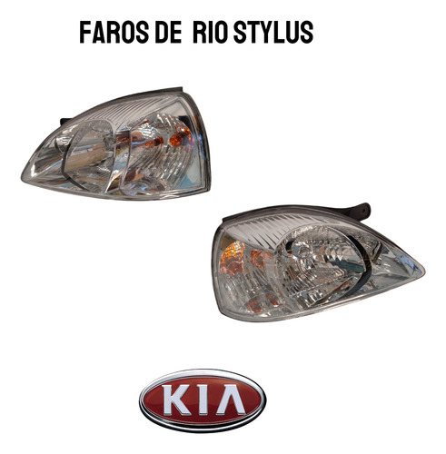 Faros De Kia Rio Stylus 