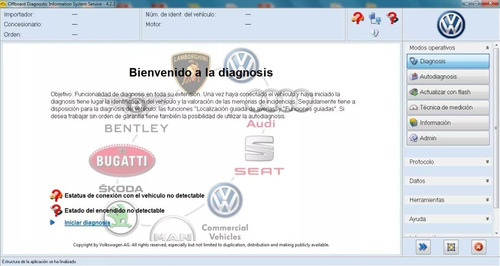 Diagnostico Odis 4.3.3 En Español - Vw Audi Seat - 2018 !!!!