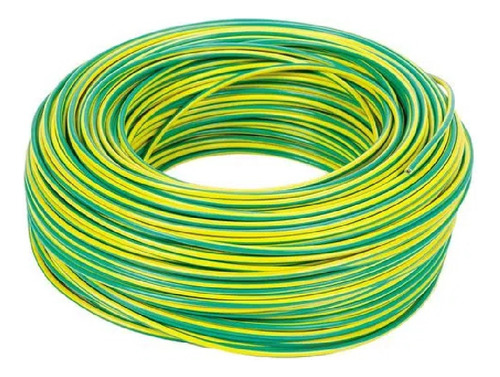 Cable unipolar Epuyen 1x1.5mm² verde/amarillo x 100m en rollo