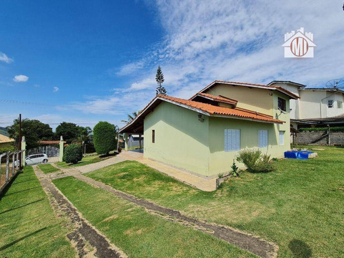 Imagem 8 de 24 de Linda Chácara Com 04 Quartos, Pé Direito Alto, Paisagismo, Excelente Bairro, Piscina À Venda, 1000 M² Por R$ 485.000 - Zona Rural - Pinhalzinho/sp - Ch0484