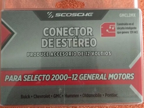 Arnes Conector Estereo, General Motors, 2000 A     2012