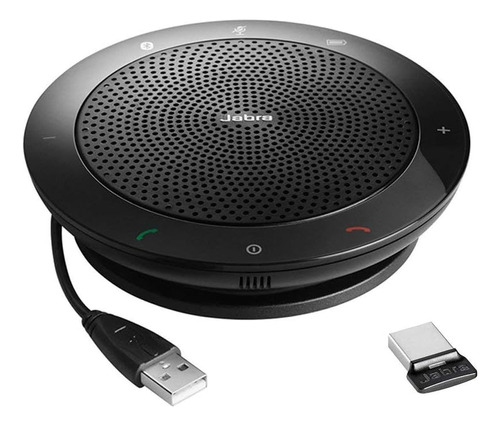 Jabra Speak 510+ Uc - Altavoz Inalámbrico Bluetooth/usb Para