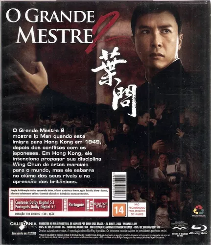 O Grande Mestre 2 Ip Man 2 Dvd Original Lacrado