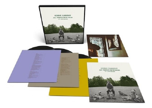 George Harrison  All Things Must Pass 50th Anv. 3 Lp + Libro