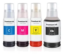 Comprar Pack de 4 tintas para Epson T544 544 for Epson Ecotank L1110 L1210 L3110 L3150 L3210 L3250 L3251 L5190 L5290 (1 cian, 1 magenta, 1 amarillo, 1 negro)