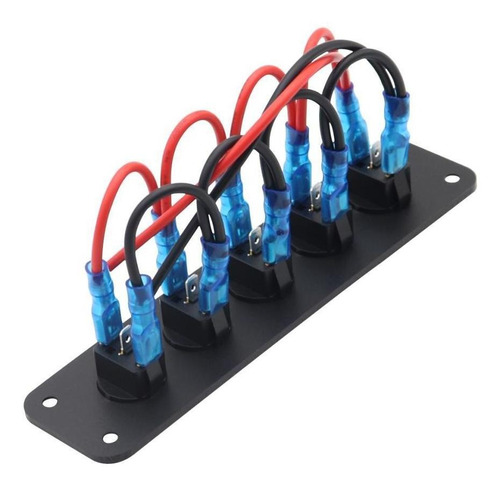 Panel De Interruptor De Palanca De 12v Control Flexible