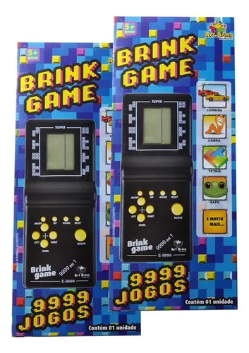 Mini Game Retrô Portátil Brick Game 9999 In 1