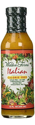 Walden Farms Apósito Italiano Sin Calorías - 12 Onzas