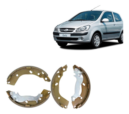 Balatas De Freno Traseras Hyundai Getz [2003-2009]