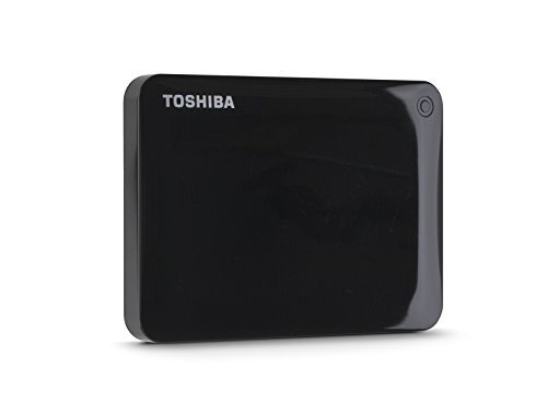 Toshiba Canvio Connect Ii 1tb Portable Hard Drive Black