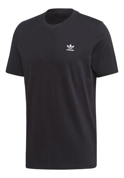 remera adidas negra hombre