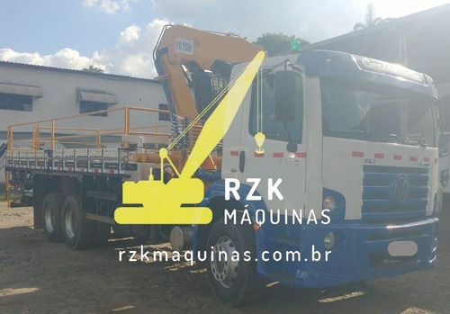 Imagem 12 de 15 de Caminhão Guindauto Vw 24280 Hidraumec 40000 2014