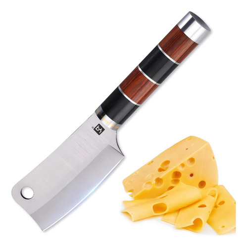 Yq Cuchillo De Queso Premium Para Tablas De Embutidos, Corta