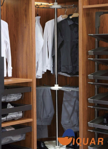 Organizador Esquinero Closet Giratorio