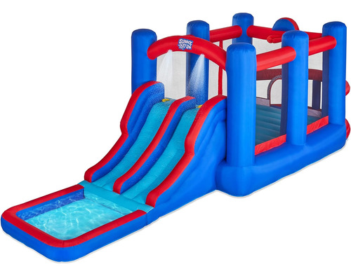 Sunny & Fun Parque Inflable Ultra Slip N' Water Slide Bounce