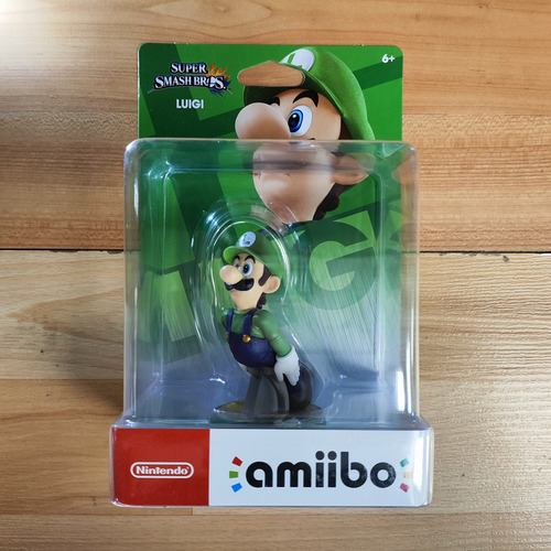 Nintendo Amiibo Luigi Super Smash Bros. Series