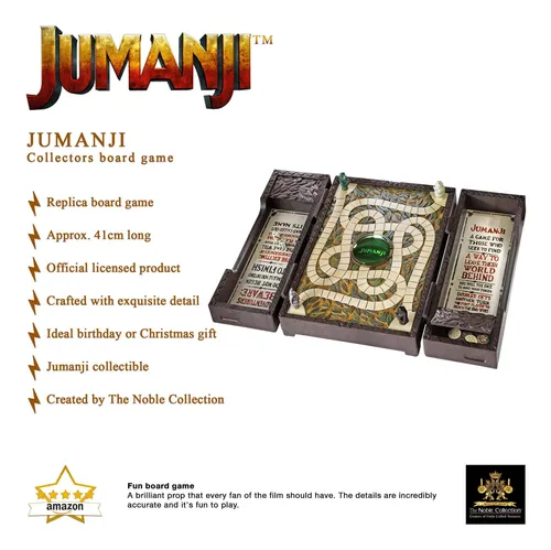 Réplica Del Coleccionista Del Juego De Mesa Jumanji De The