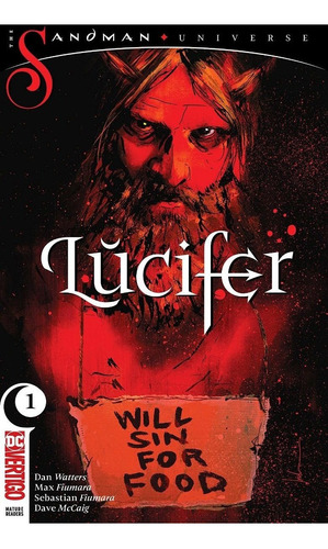 Lucifer #1 (2018) Sandman Universe - Neil Gaiman Vertigo