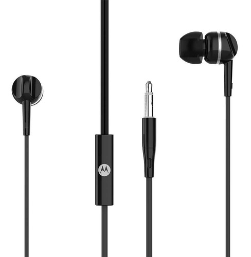 Imagen 1 de 3 de Auriculares in-ear Motorola Earbuds negro