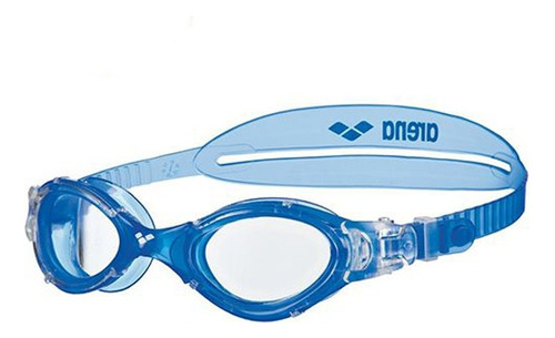 Gafas de natación Nimesis Crystal Medium Arena, color azul/transparente