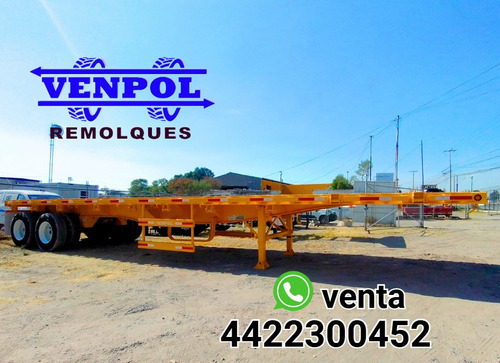 Plataforma Multimodal Highcube 2 Ejes Nueva 35ton Reforzada
