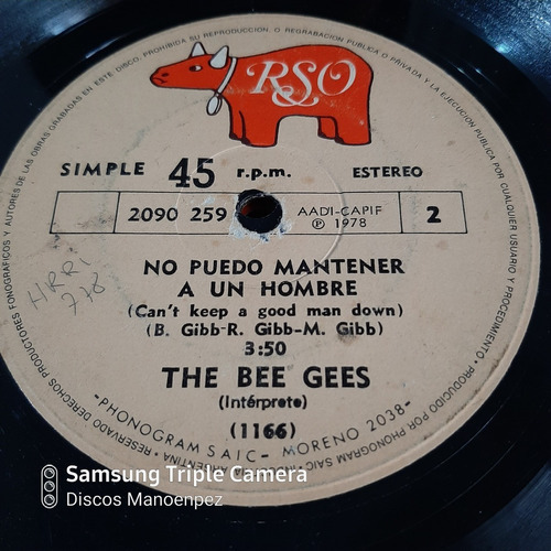 Simple The Bee Gees Rso 1166 C15