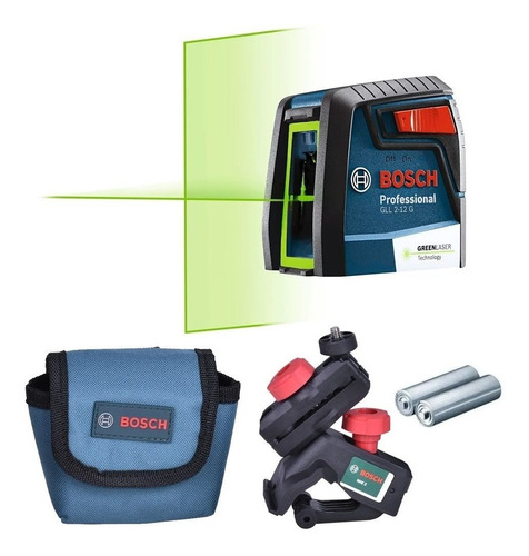 Imagem 3 de 10 de Nível A Laser Profissional - Gll 2-12 G Bosch