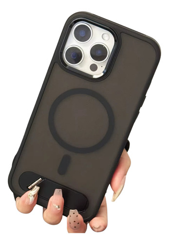 Capinha Case iPhone 14 E 15 Com Suporte Apoio Modelo Premium