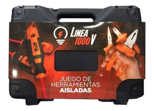 Set De Bahco S1000v-m15 15 Piezas 1000v Aislada + Maletin