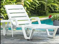 Comprar Sillas Playa Piscina Silla Playera Reposera Blanco Rey