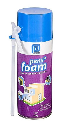 Espuma De Poliuretano Pens Foam 340ml Pennsylvania Spo4am28