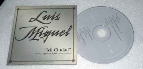 Luis Miguel Mi Ciudad Cd Promo Kktus