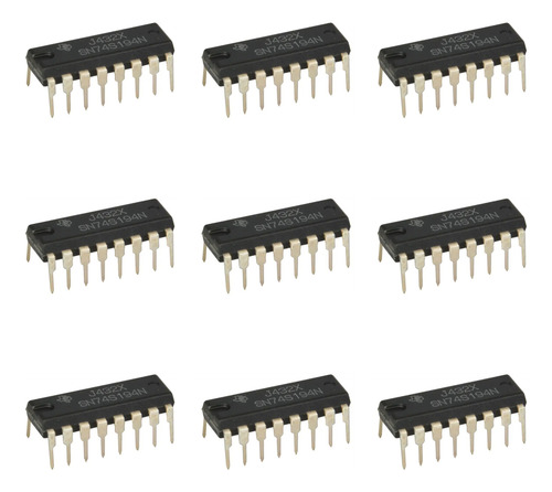 5pzs 74ls194 74194 Circuito Integrado Registro De Cambio