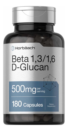 Horbaach Beta Glucan 1 3d 500 Mg 180 Cápsulas (ver Detalle)