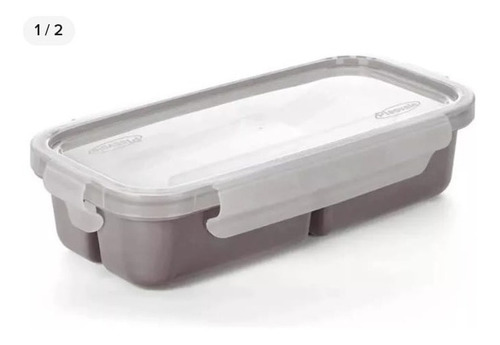 Marmitas Fit Plasvale Com 3 Compartimentos E Talheres