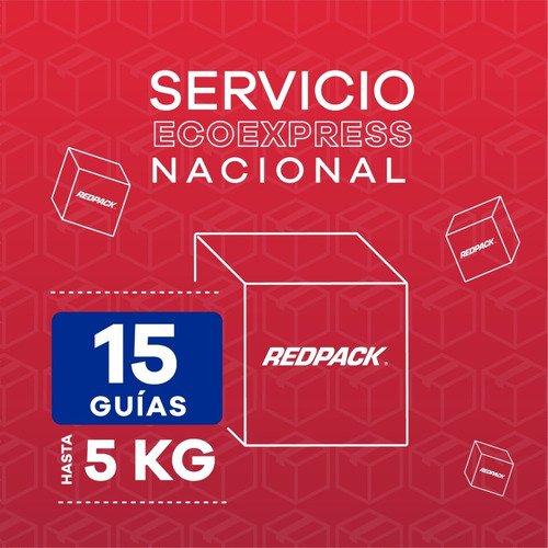 Imagen 1 de 1 de 15 Guías Prepagadas Ecoexpress Hasta 5 Kg