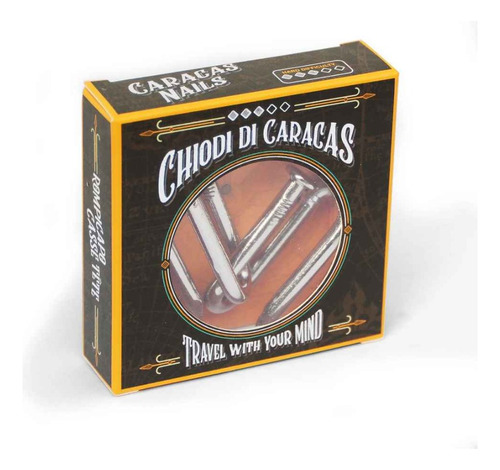 Clavos De Caracas, Puzzle De Metal, Dificultad 3/5